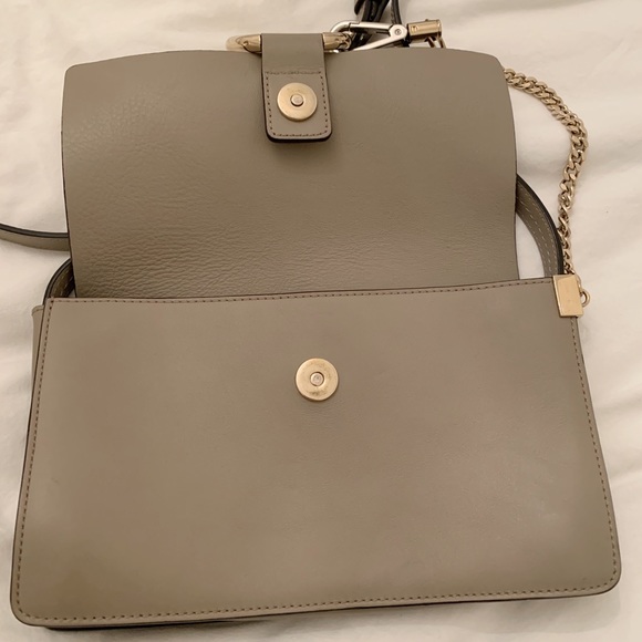 Chloé Small Faye Shoulder Bag in Motty Grey - Picture 3 of 10